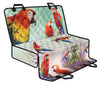 Scarlet Macaw Print Pet Seat Covers