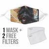 Cairn Terrier Print Face Mask