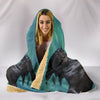 Amazing Andalusian Horse Print Hooded Blanket