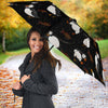 Puffins Bird Patterns Black Print Umbrellas