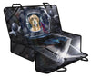 Golden Retriever In Spaceship Print Pet Seat Covers