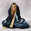 African Cichlid Fish Print Hooded Blanket