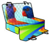 Rainbow Lorikeet Bird Print Pet Seat Covers