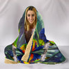 Lories And Lorikeets Parrot Print Hooded Blanket