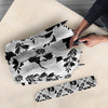 Border Collie Patterns Print Umbrellas