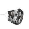 Cute Australian Cattle Dog Print Face Mask