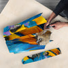 Cute Blue And Yellow Macaw Parrots Print Umbrellas