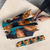 Basenji Dog Patterns Print Umbrellas