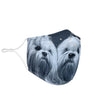 Lovely Lhasa Apso Print Face Mask