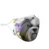 Lhasa Apso Print Face Mask